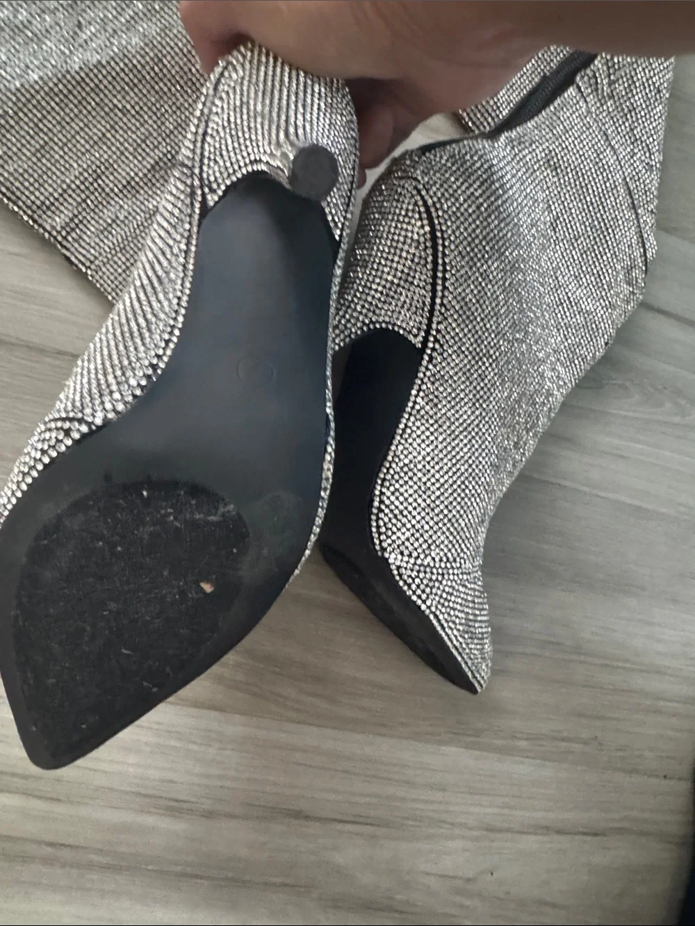 CROWN HIGH HEEL BOOTS